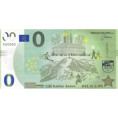 0 Euro biljet Winterberg Kahler Asten 