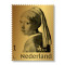 Gouden Postzegel Meisje met de parel