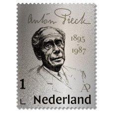 Zilveren Postzegel Anton Pieck