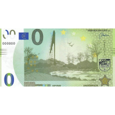 0 Euro biljet Andernach Geysir