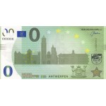0 Euro biljet Antwerpen 