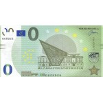 0 Euro biljet Militair museum van Dresden 