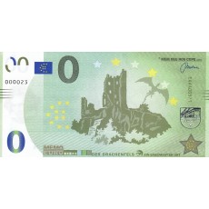 0 Euro biljet Königswinter Drachenfels 