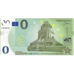0 Euro biljet Leipzig Volkerschlachtdenkmal 
