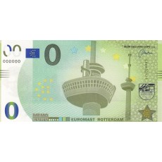 0 Euro biljet Rotterdam Euromast 