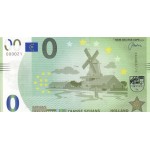 0 Euro biljet Zaanse Schans 