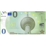 0 Euro biljet Fernsehturm Berlijn 