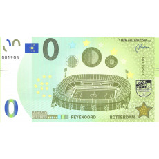 0 Euro biljet Feyenoord Rotterdam
